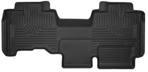 Ford F-150 SuperCab Floor Liner - Rear - Husky Liners - X-act Contour - Black - `09-`14